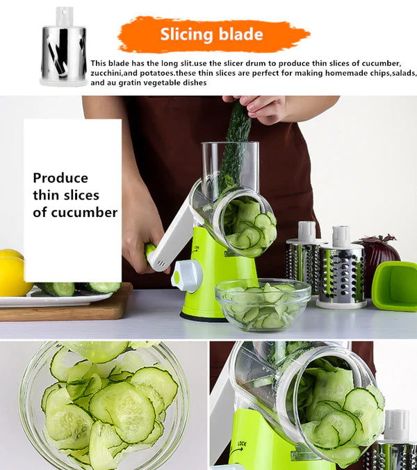 Manual 3 in 1 Vegetable Cutter